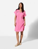 Kleid - Musselin - Pink