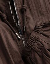 Jacke - Oversized Fit - dunkelbraun