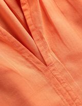 Blusenshirt - einfarbig - hellrot