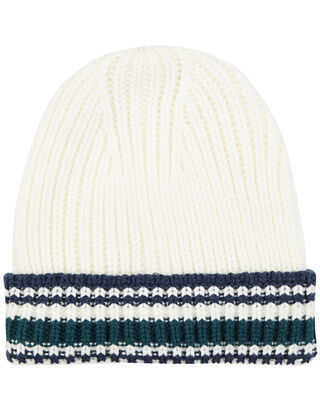 Herren Strickm&uuml;tze mit Streifendetails