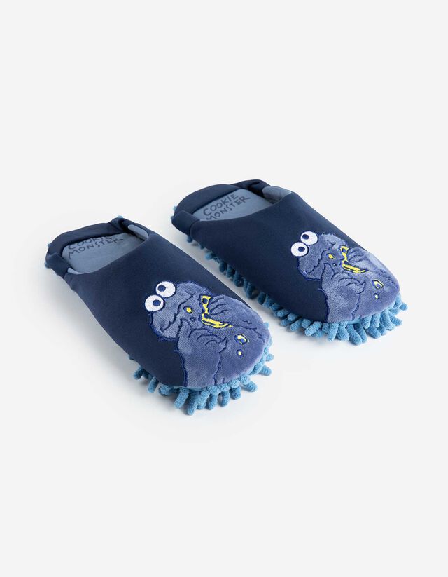 Pantofole - Cookie Monster - blu scuro
