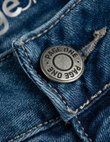 Džínsy - Skinny Fit - tmavomodra