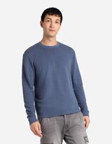 Pikkade varrukatega s&auml;rk - Loose Fit - sinine