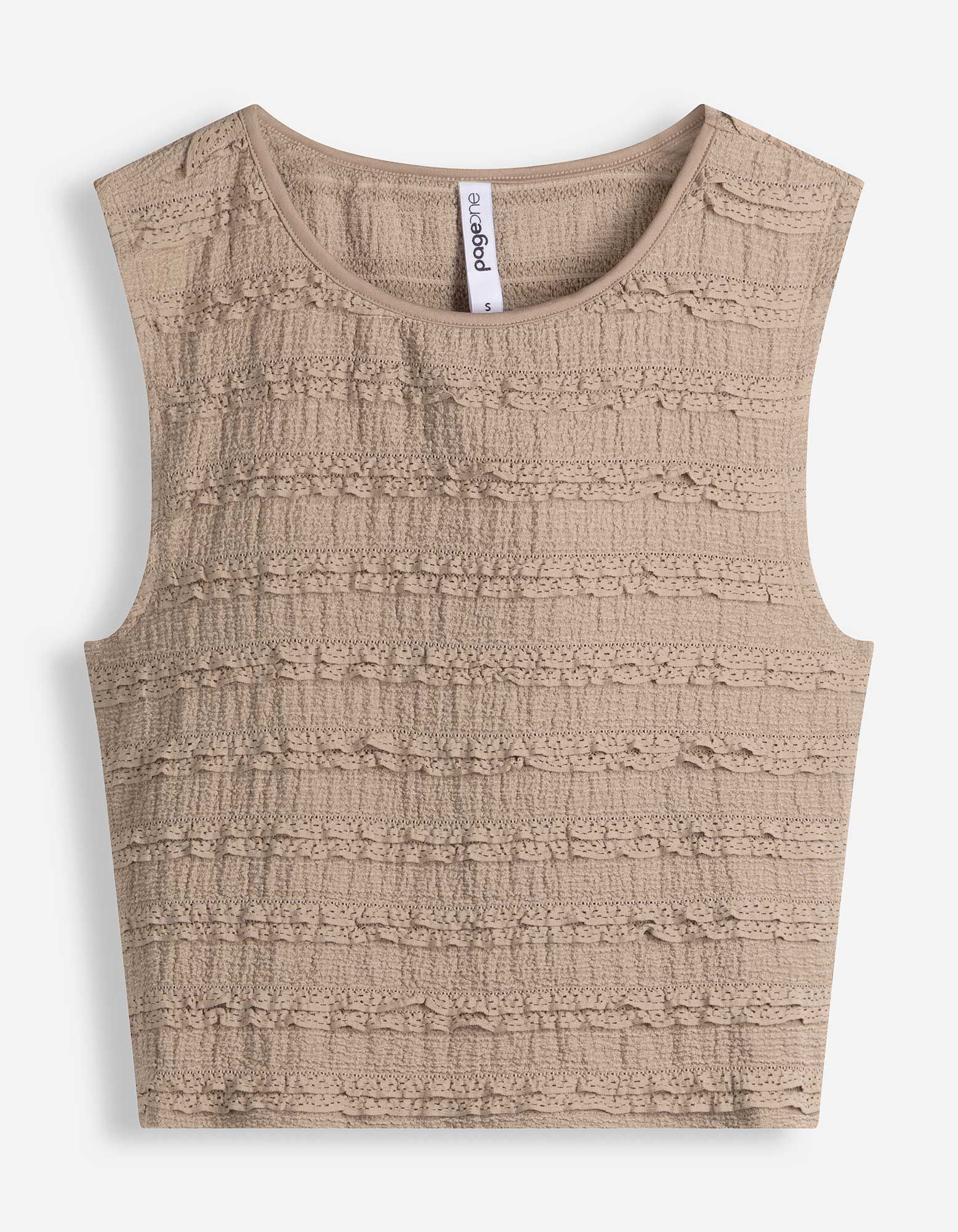 Cropped Top - Cropped - Beige