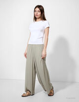 T-shirt - Slim Fit - bianco