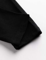 Leggings - einfarbig - schwarz