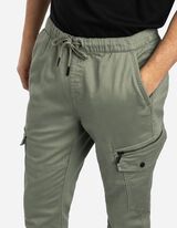 Kelnės su kišenėmis - zalias