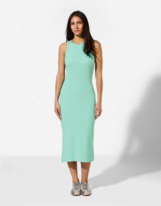 Maxikleid - figurbetont - Mint