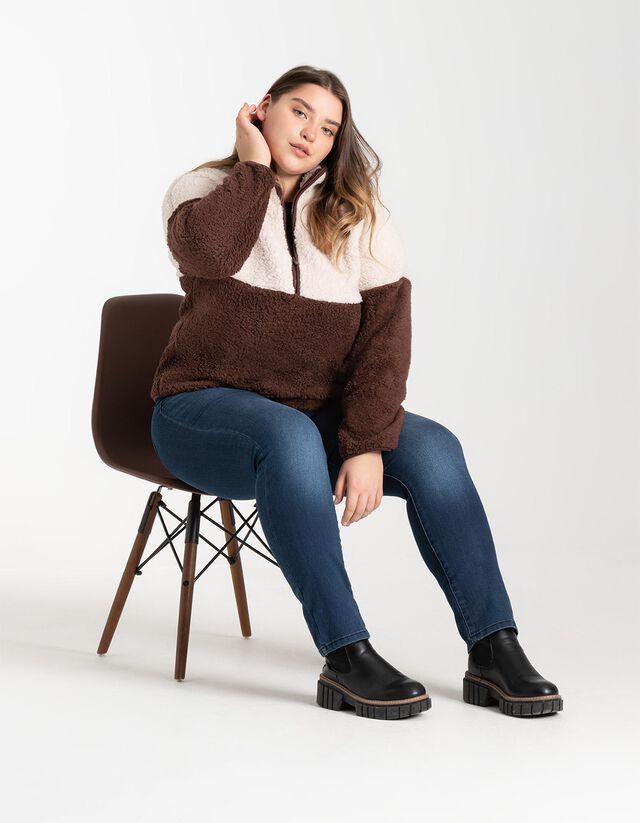 The form Actor Blind faith Femei Jeans - Takko Fashion