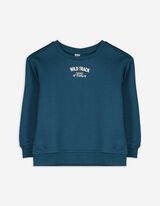 Sweatshirt - Print - donkerblauw