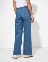 Džíny - Rovný střih Straight Fit - modra