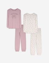 Pyjama Set aus Langarmshirt und Hose  - 2er-Pack