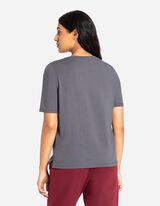 Tricou - Broderii - Gri inchis