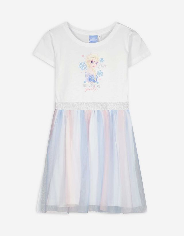 Kleid - Frozen - weiß