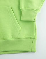 Hoodie - Tekstprint - lichtgroen