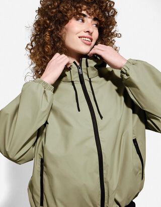 Veste d'ext&eacute;rieur &agrave; manches longues - Unicolore - Vert fonc&eacute;