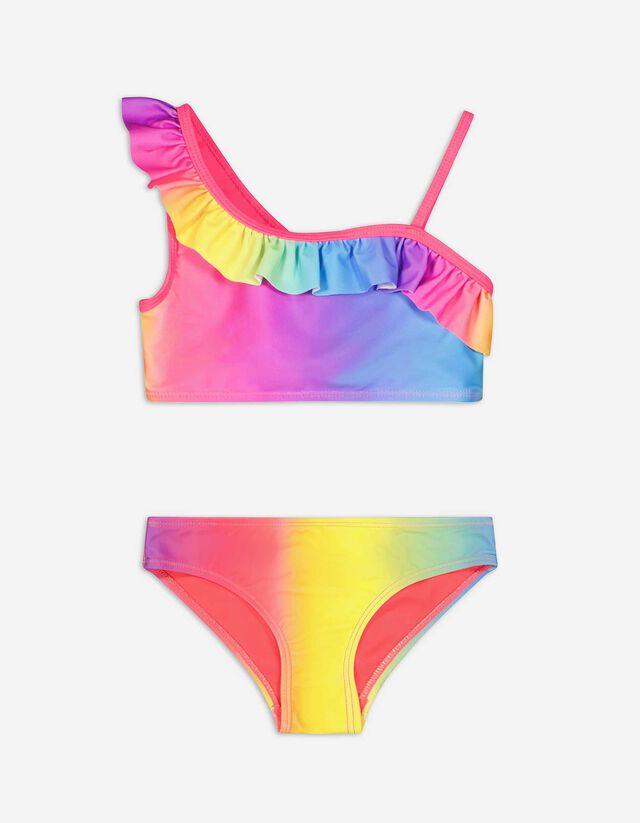 zestaw góra i dół od bikini - Poliester z recyklingu - rozowy