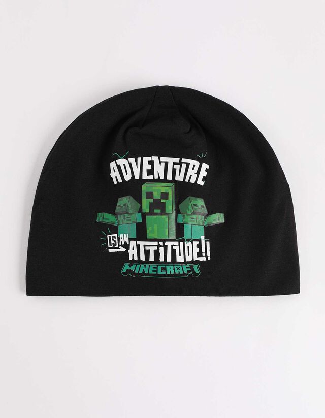 Sapka - Minecraft - fekete