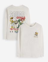 Langarmshirt - Toy Story - Off-White