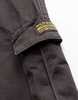 Jogpants - Aufgesetze Taschen - Dunkelgrau