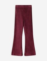 Leggings - Cord - dunkelrot