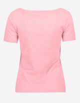 T-shirt - Encolure carr&eacute;e - Rose