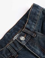 Jeans - Regulierbarer Saum - dunkelblau