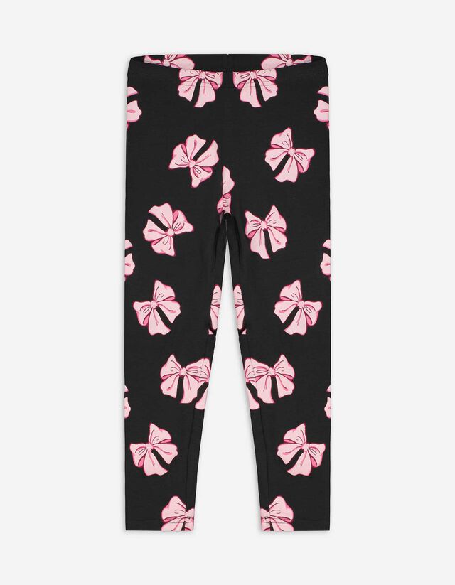 Legging - Elszórt nyomott minta - sotetszurke