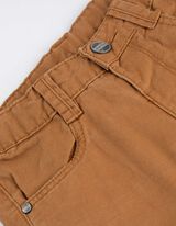 Osnovne kavbojke - kroj Slim Fit - svetlo rjava