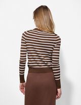 Cardigan - Abbottonatura - marrone