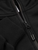 Sweatvest - Oversized fit - Zwart