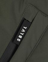 Jacke - Kapuze mit Tunnelzug - dunkelgr&uuml;n