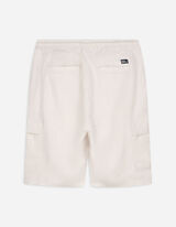Pantaloncini cargo - Misto lino - beige