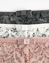 Chiloți panty - Dantelă