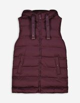 Bodywarmer - Regular fit - donkerlila