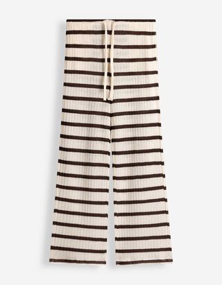 Strickhose - Normale L&auml;nge - Hellgelb