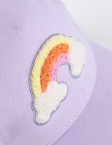 Basecap - einfarbig - lila