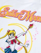 Zestaw piżamowy składający się z koszulki z długim rękawem i spodni  - Sailor Moon - ciemny niebieski