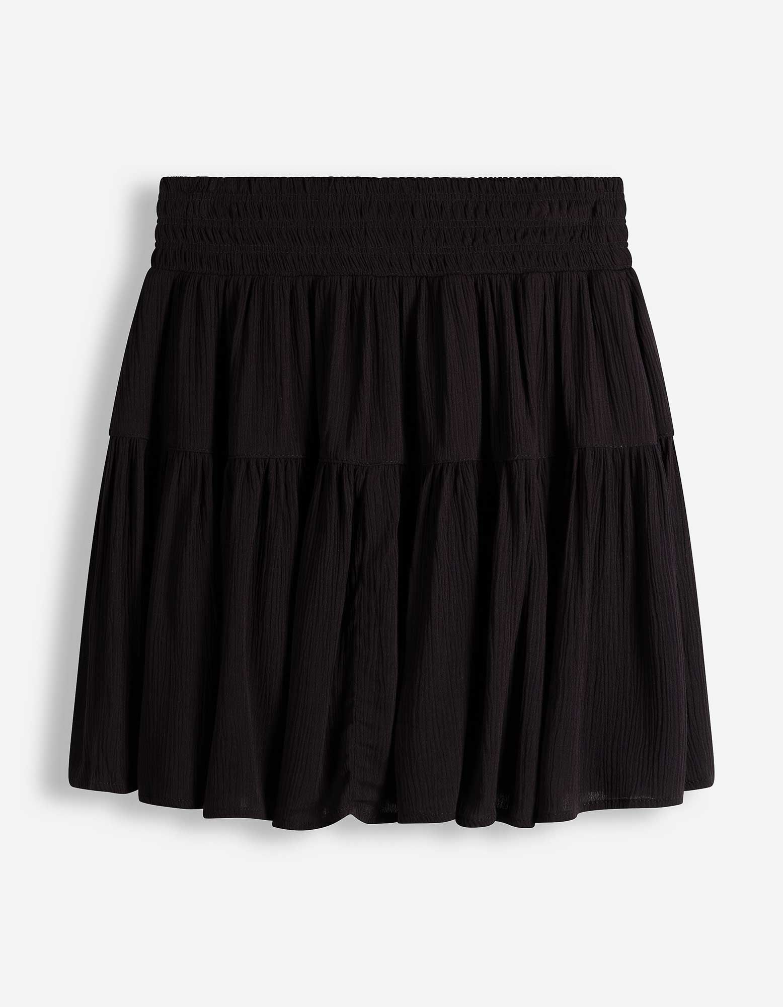 Jupe-short - Unicolore - noir