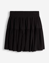 Jupe-short - Unicolore - noir