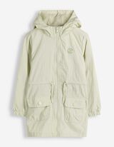 Parka - einfarbig - hellgr&uuml;n