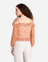 Halenka - Šifon - ruzova