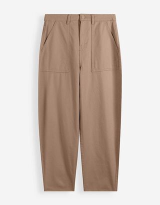 Jeans - Barrel Fit - Braun