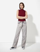 Farmernadr&aacute;g - Egyenes fazon - sz&uuml;rke