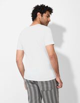 T-Shirt - Print - weiß