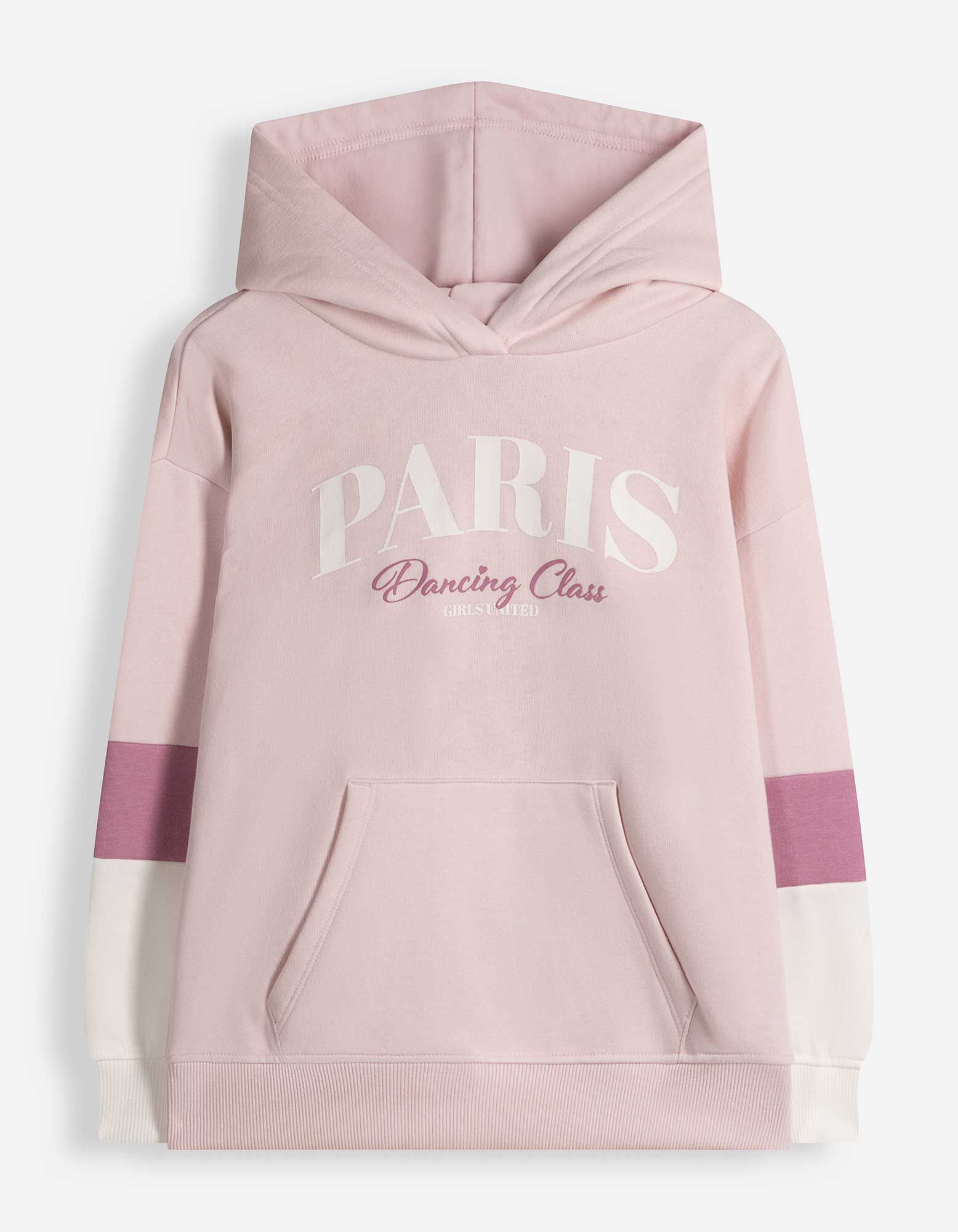 Sweatshirt - Blockmuster - Rosa