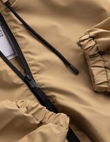 Regenjacke - einfarbig - beige