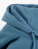 Mikina s kapucňou - Predná potlač - tmavomodra