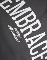 Felpa - Oversized Fit - grigio scuro