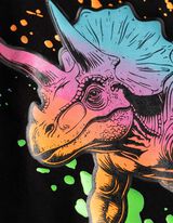 T-shirt - Print - zwart